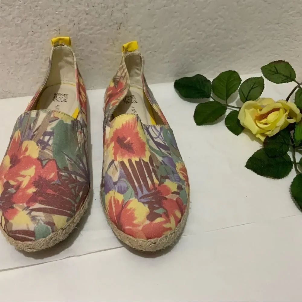 Anne Klein Iflex Flats/Shoes akprogresiv multicolor size 8 M